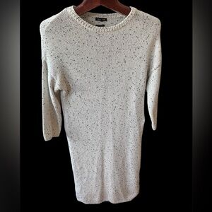 Massimo Dutti Speckled Cream long dress size M in like new condition
